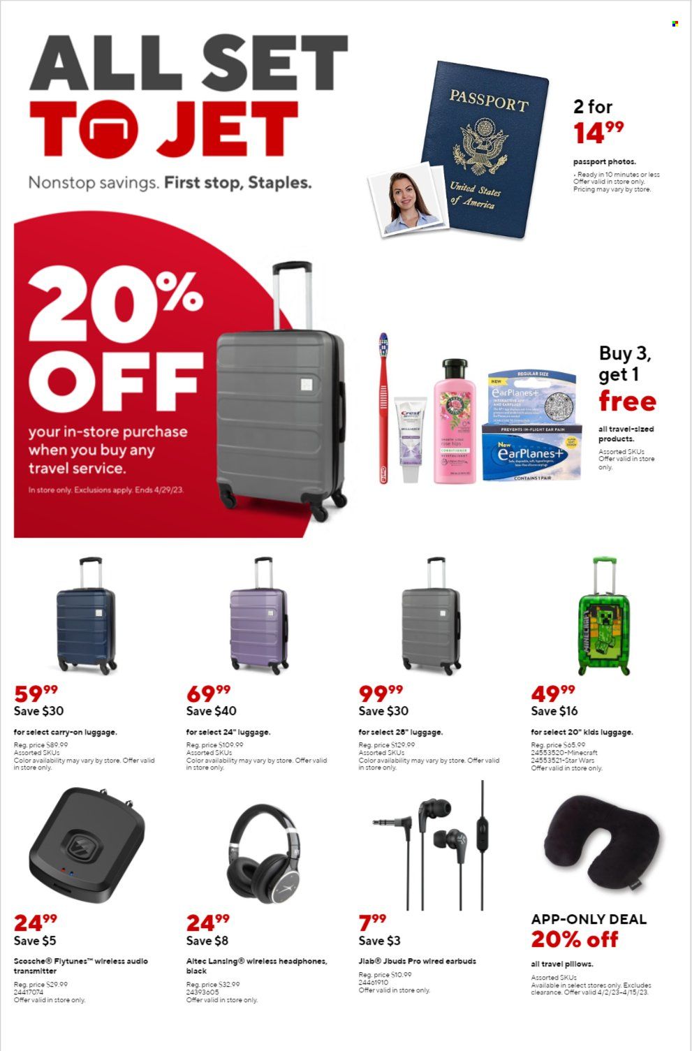 Staples Weekly Ad Flyer Specials April 2 to April 8, 2023