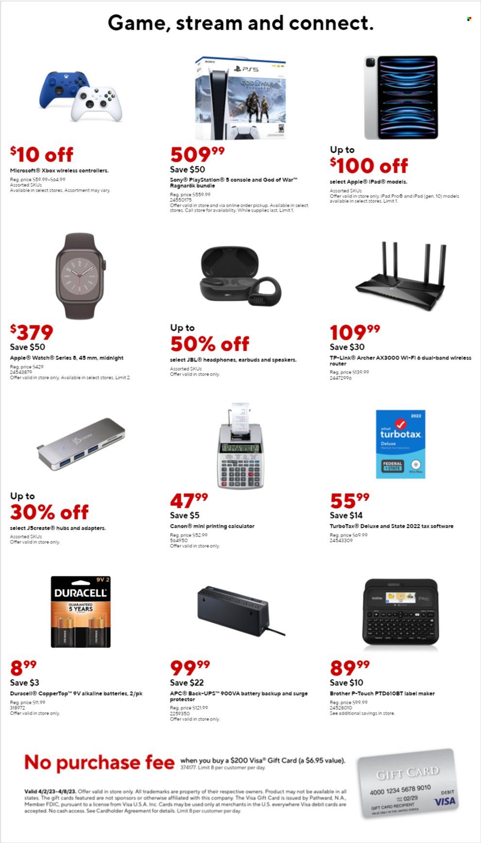 Staples Weekly Ad Flyer Specials April 2 to April 8, 2023