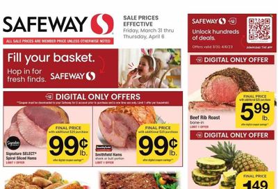 Safeway (DE) Weekly Ad Flyer Specials March 31 to April 6, 2023
