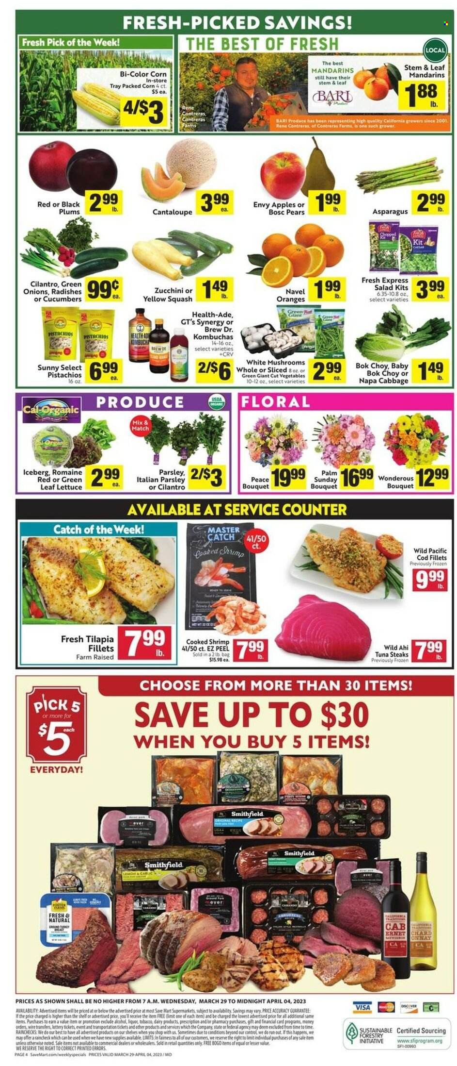 Save Mart (CA, NV) Weekly Ad Flyer Specials March 29 to April 4, 2023