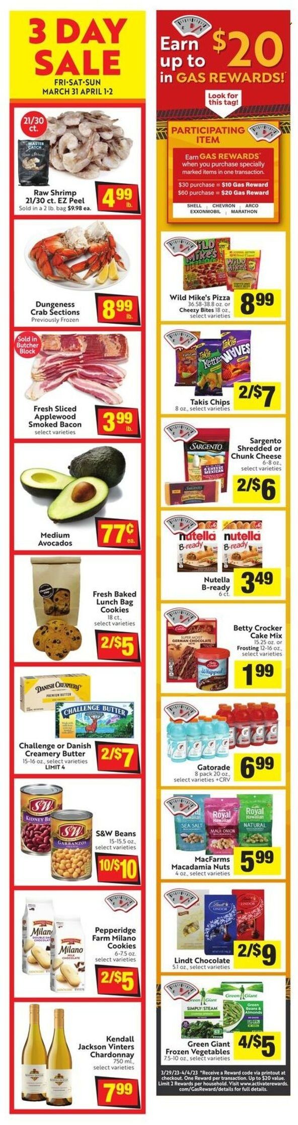 Save Mart (CA, NV) Weekly Ad Flyer Specials March 29 to April 4, 2023