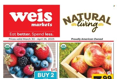 Weis (MD, NY, PA) Weekly Ad Flyer Specials March 30 to April 26, 2023