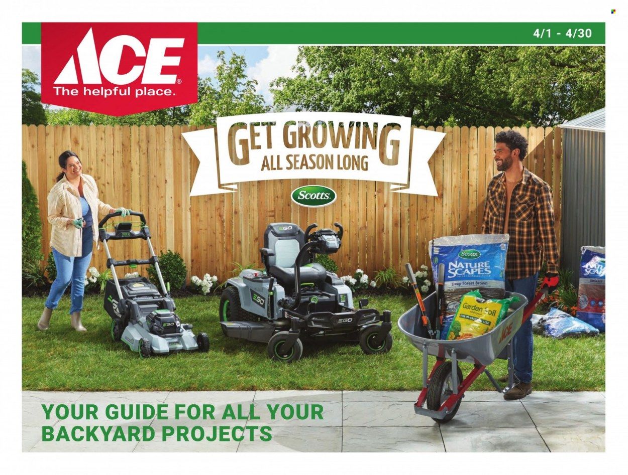 ACE Hardware Weekly Ad Flyer Specials April 1 to April 30, 2023