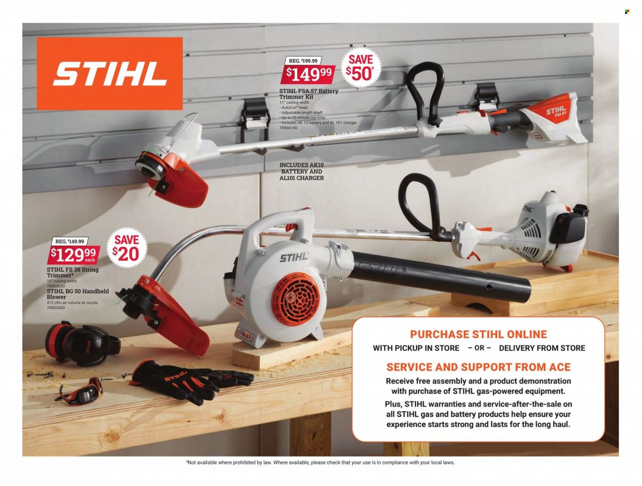 ACE Hardware Weekly Ad Flyer Specials April 1 to April 30, 2023