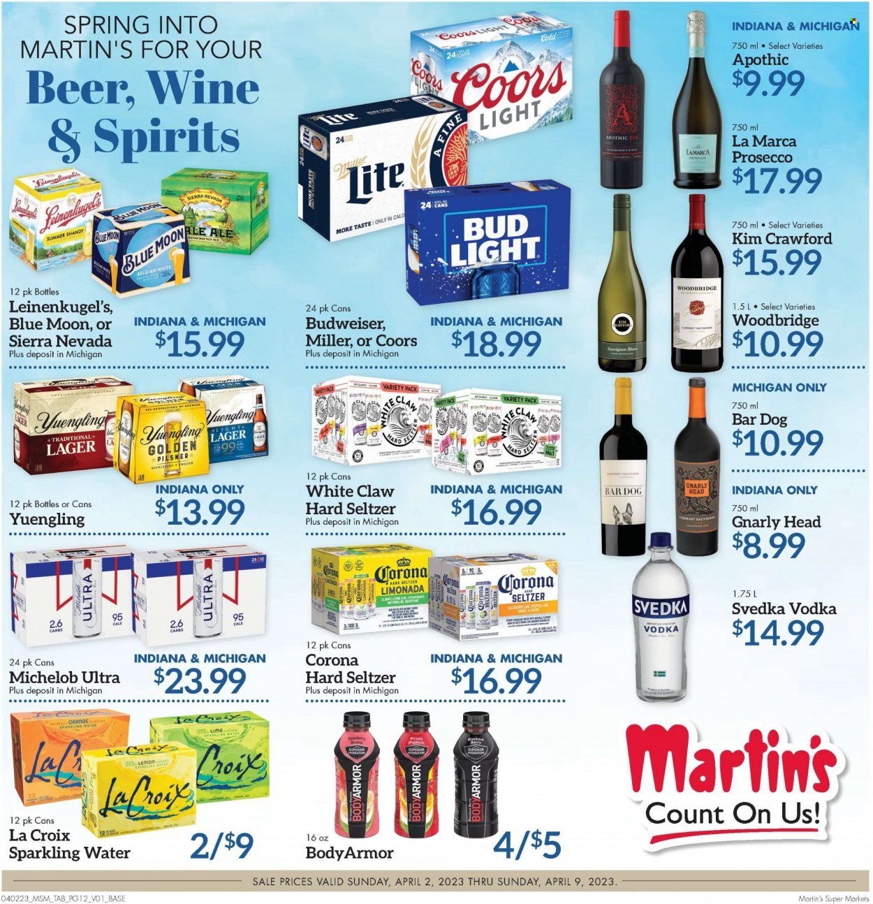 Martin’s (IN, MI) Weekly Ad Flyer Specials April 2 to April 9, 2023
