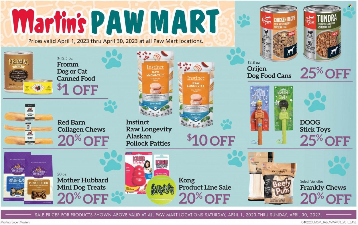Martin’s (IN, MI) Weekly Ad Flyer Specials April 2 to April 9, 2023