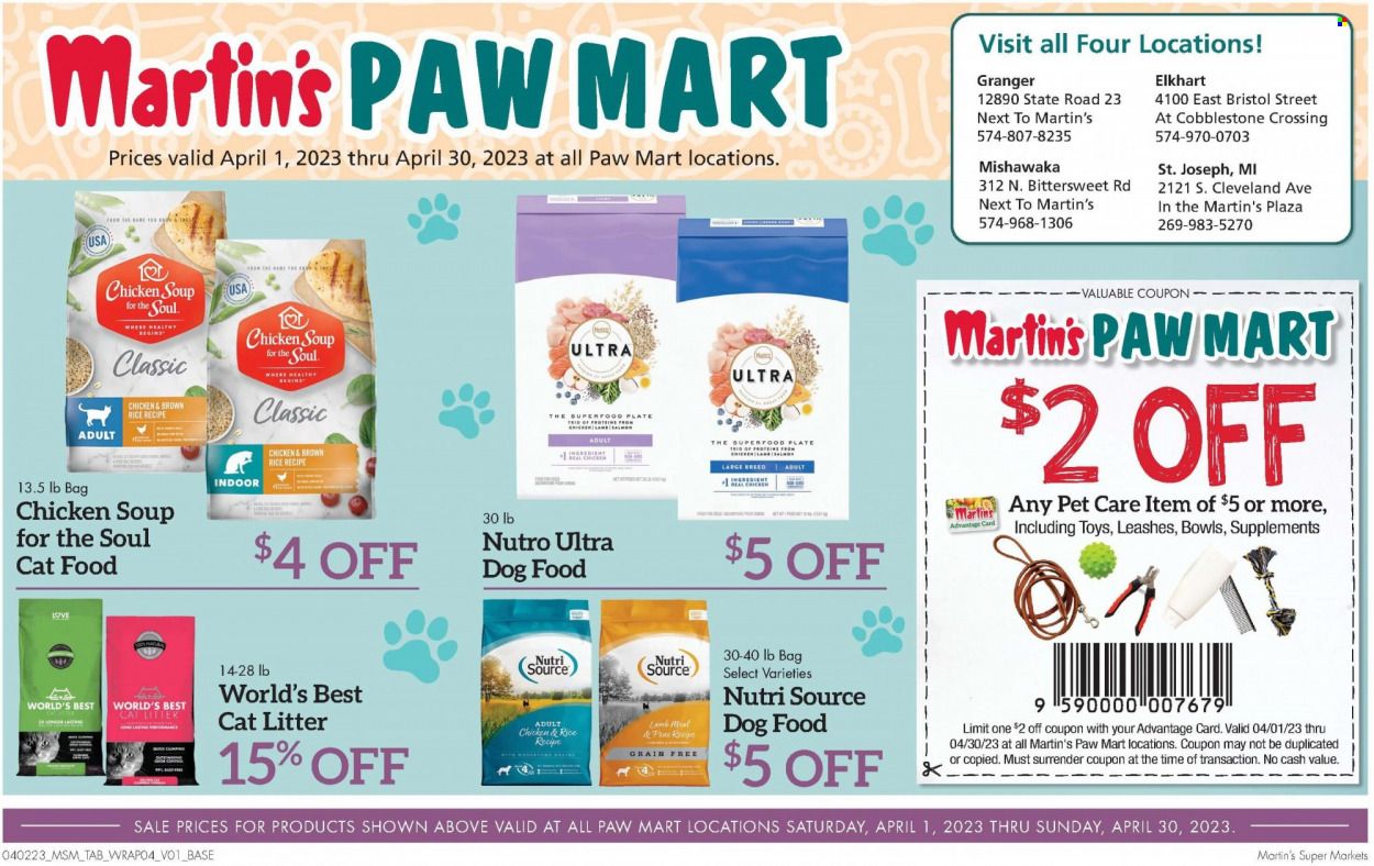 Martin’s (IN, MI) Weekly Ad Flyer Specials April 2 to April 9, 2023
