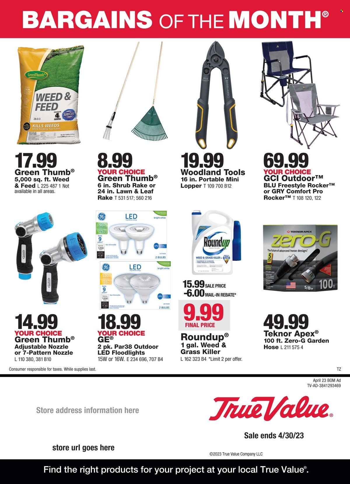 True Value Weekly Ad Flyer Specials April 1 to April 30, 2023