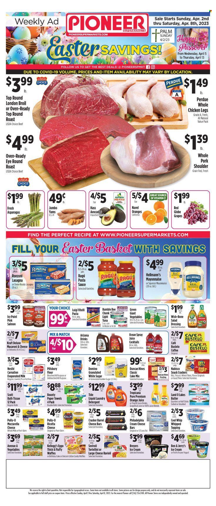 Pioneer Supermarkets (NJ, NY) Weekly Ad Flyer Specials April 2 to April 8, 2023