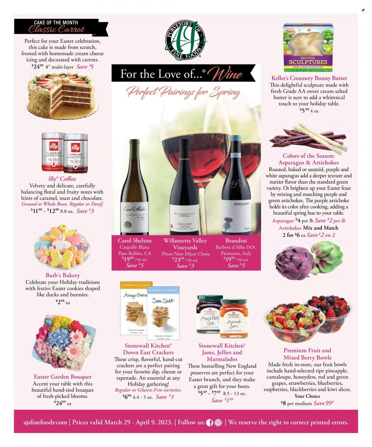 AJ's Fine Foods (AZ) Weekly Ad Flyer Specials March 29 to April 9, 2023