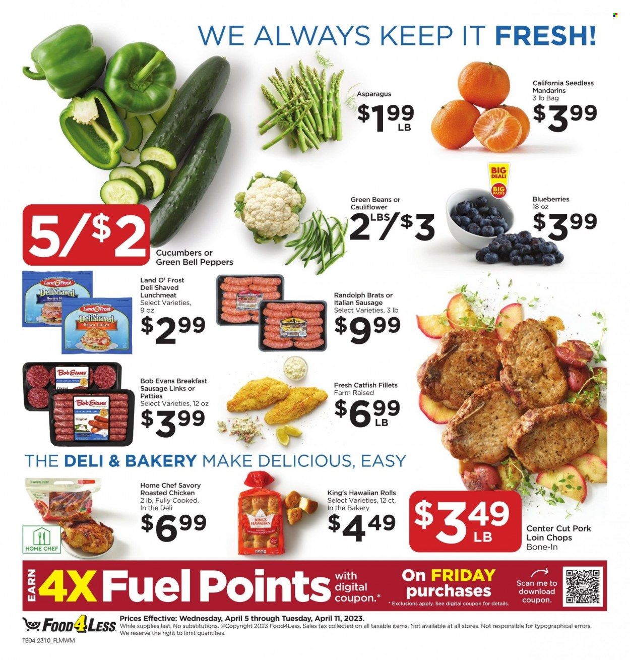 Food 4 Less (IL) Weekly Ad Flyer Specials April 5 to April 11, 2023