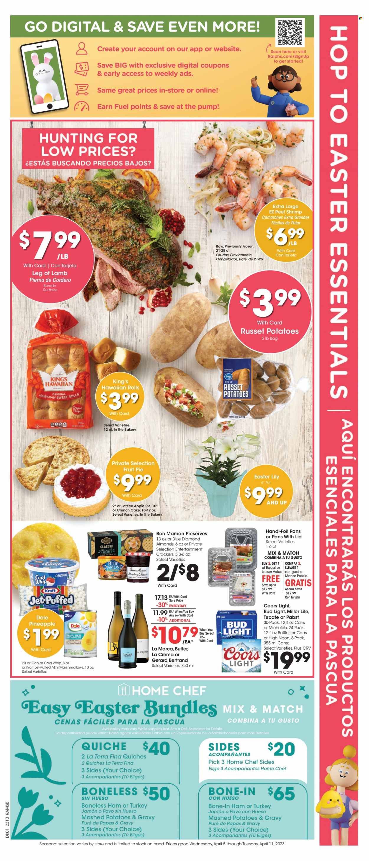 Ralphs (CA) Weekly Ad Flyer Specials April 5 to April 11, 2023