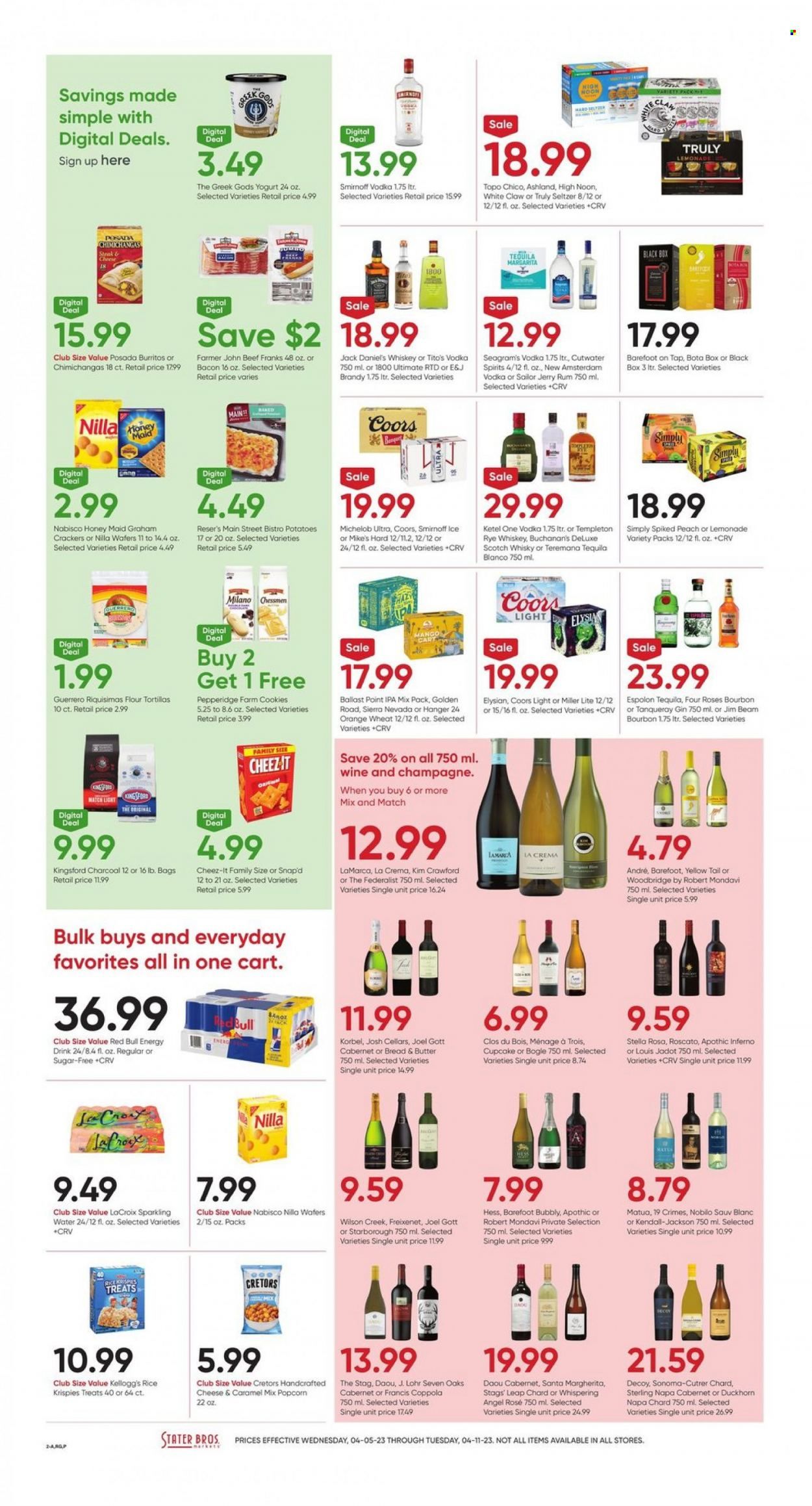 Stater Bros. (CA) Weekly Ad Flyer Specials April 5 to April 11, 2023
