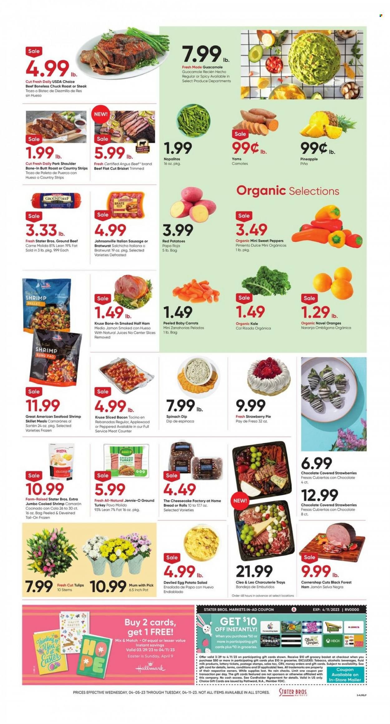 Stater Bros. (CA) Weekly Ad Flyer Specials April 5 to April 11, 2023