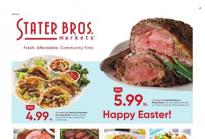 Stater Bros. (CA) Weekly Ad Flyer Specials April 5 to April 11, 2023