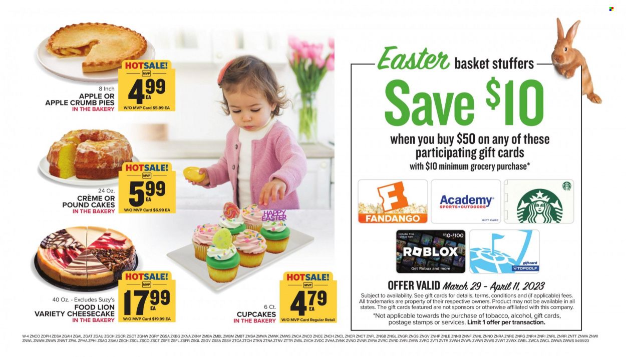 Food Lion (DE, MD) Weekly Ad Flyer Specials April 5 to April 11, 2023