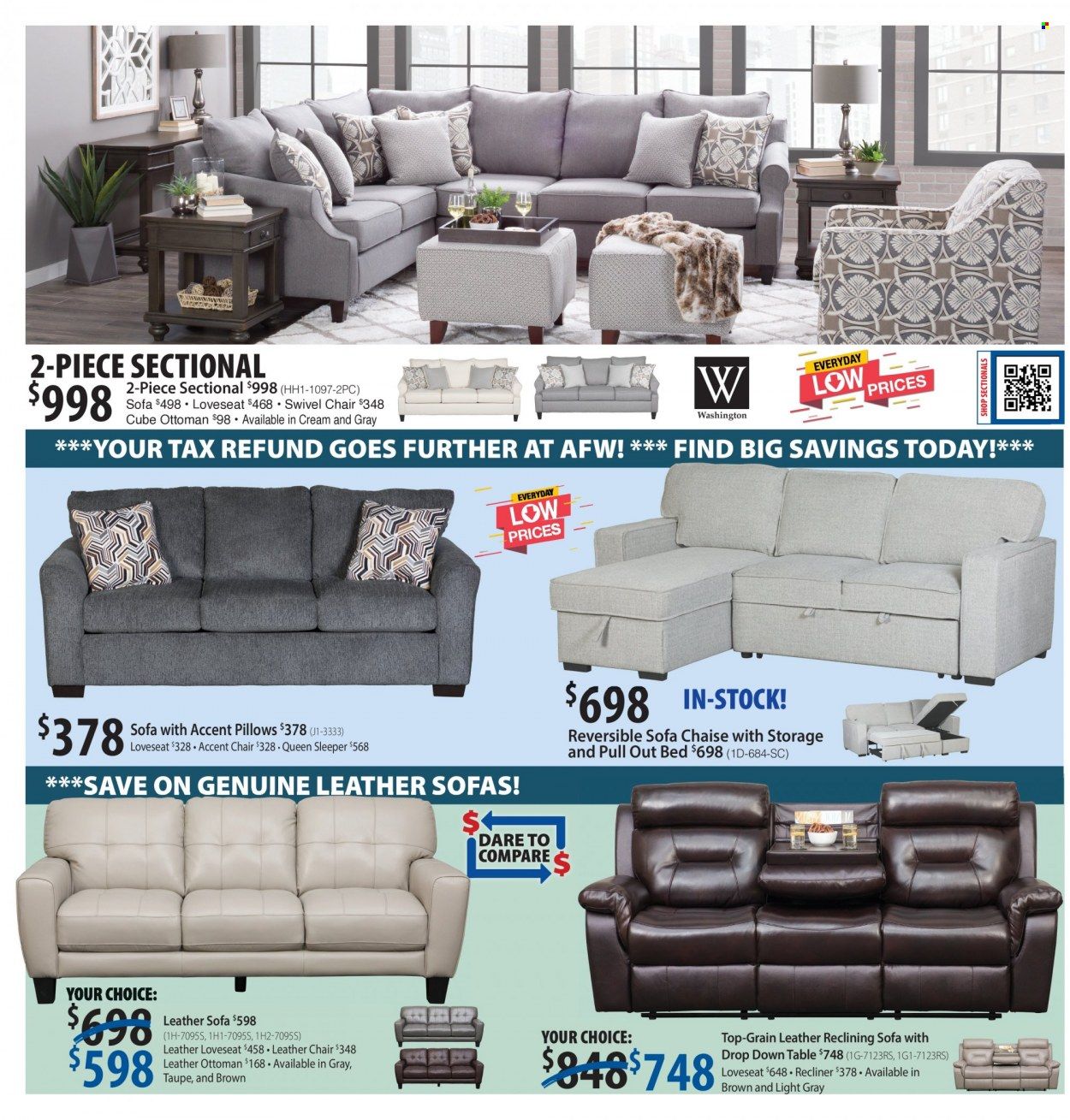 American Furniture Warehouse (AZ, CO, TX) Promotions & Flyer Specials April 2023