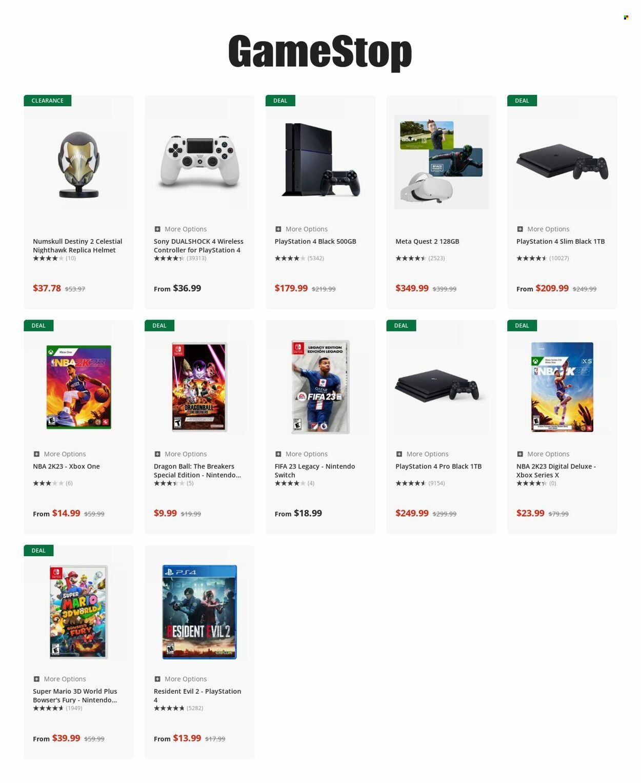 GameStop Weekly Ad Flyer Specials April 5 to April 11, 2023