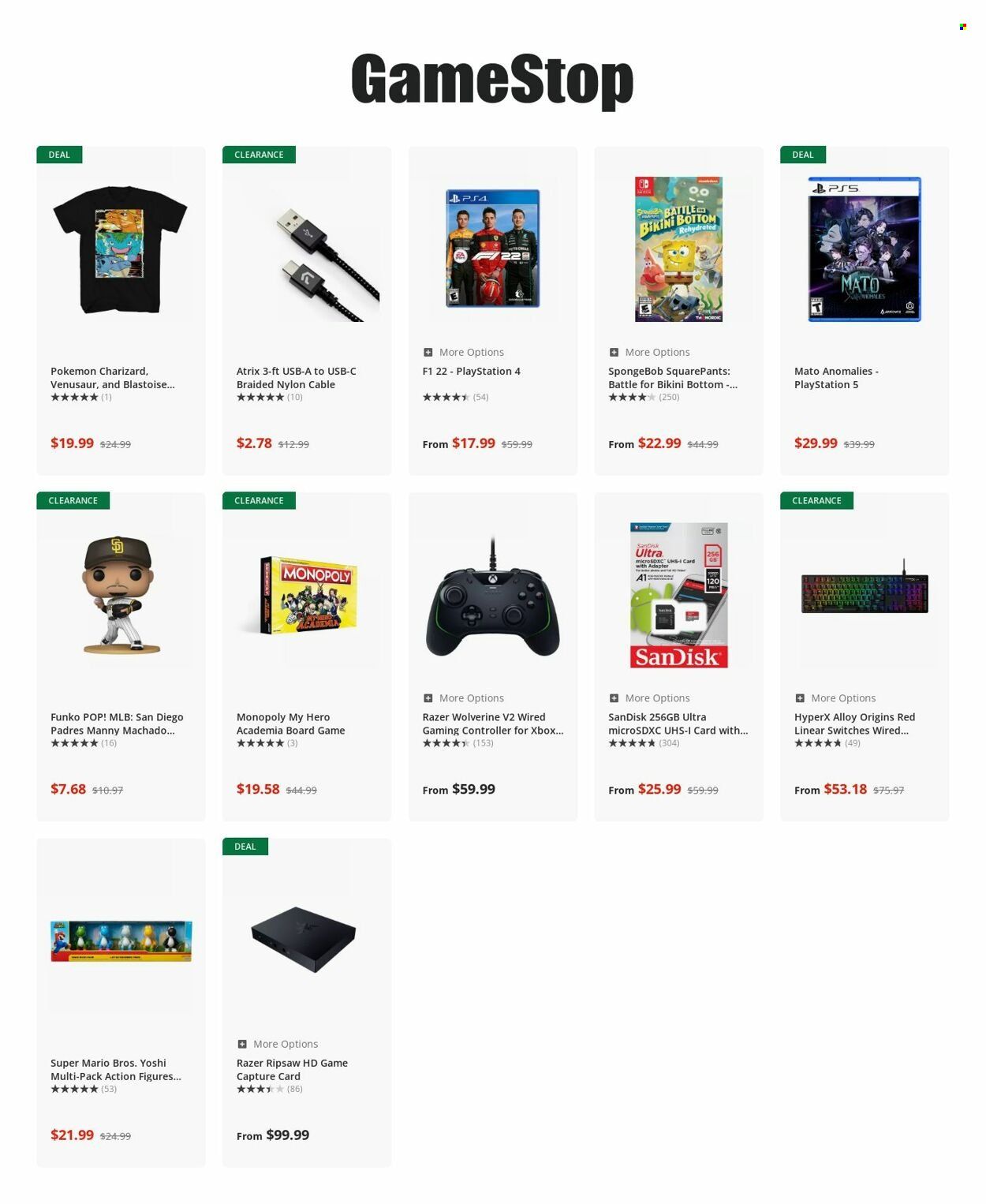 GameStop Weekly Ad Flyer Specials April 5 to April 11, 2023