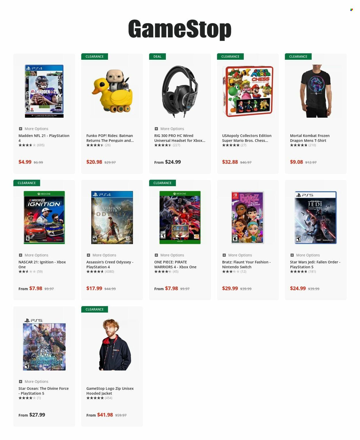 GameStop Weekly Ad Flyer Specials April 5 to April 11, 2023