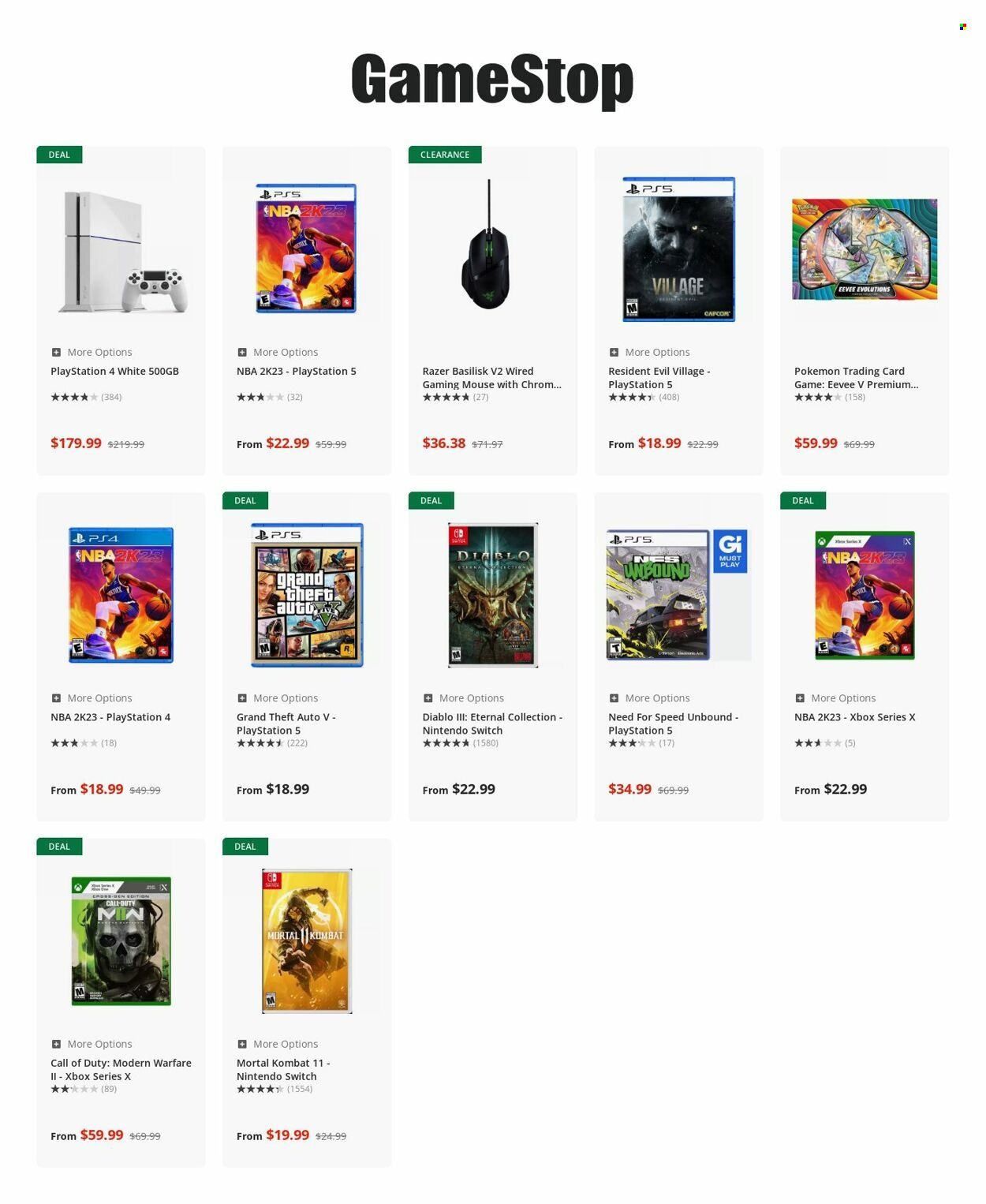 GameStop Weekly Ad Flyer Specials April 5 to April 11, 2023