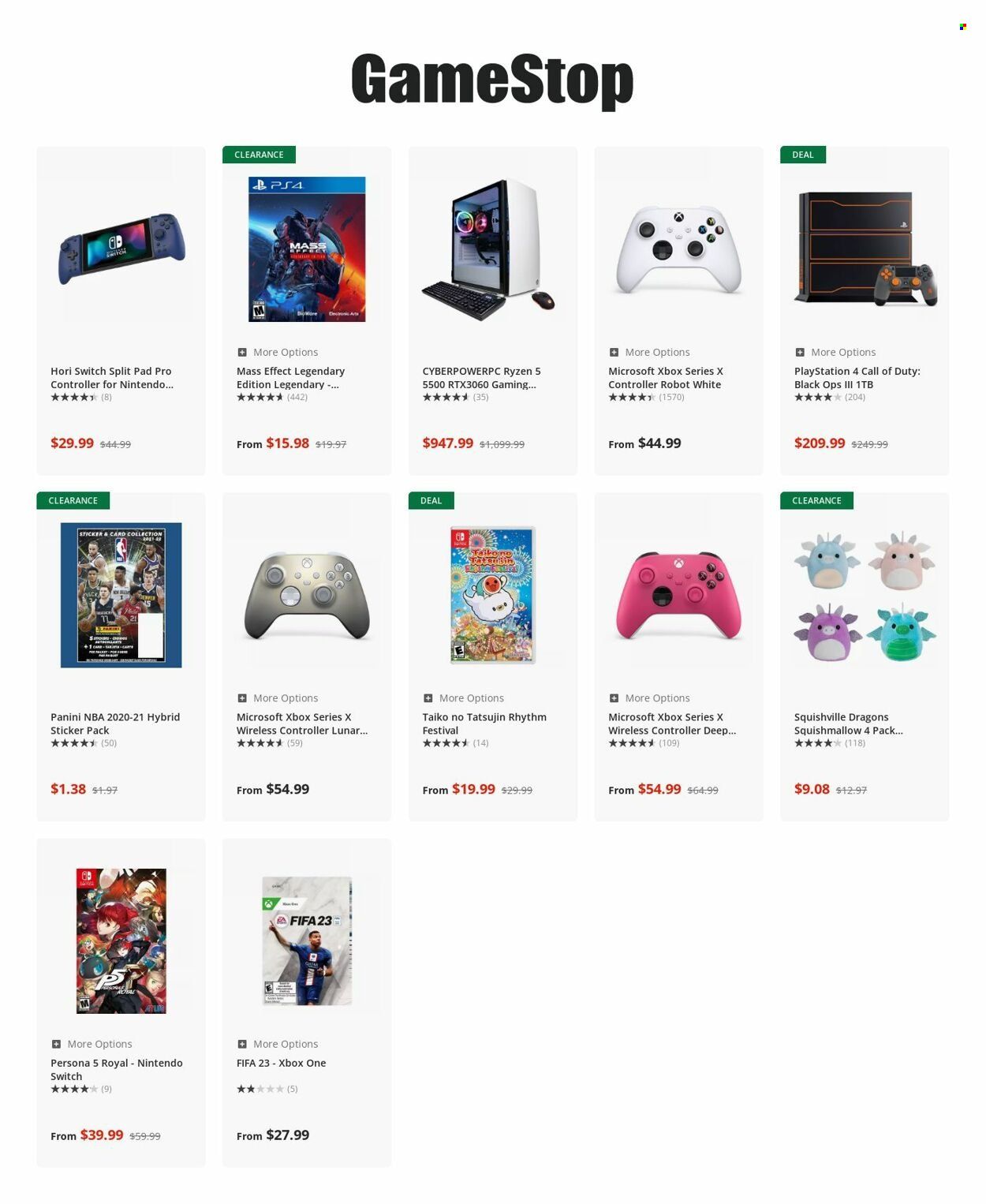 GameStop Weekly Ad Flyer Specials April 5 to April 11, 2023