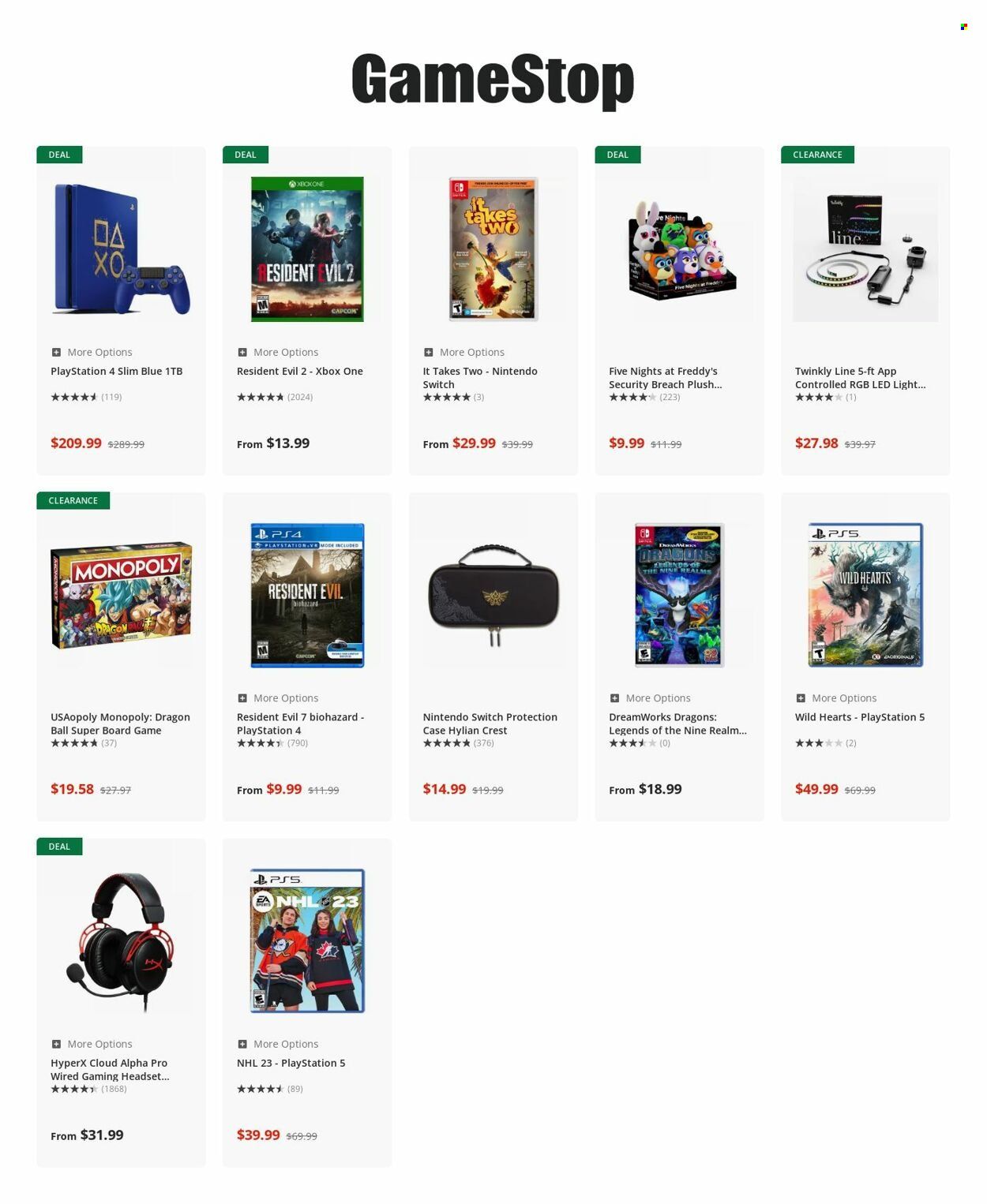 GameStop Weekly Ad Flyer Specials April 5 to April 11, 2023