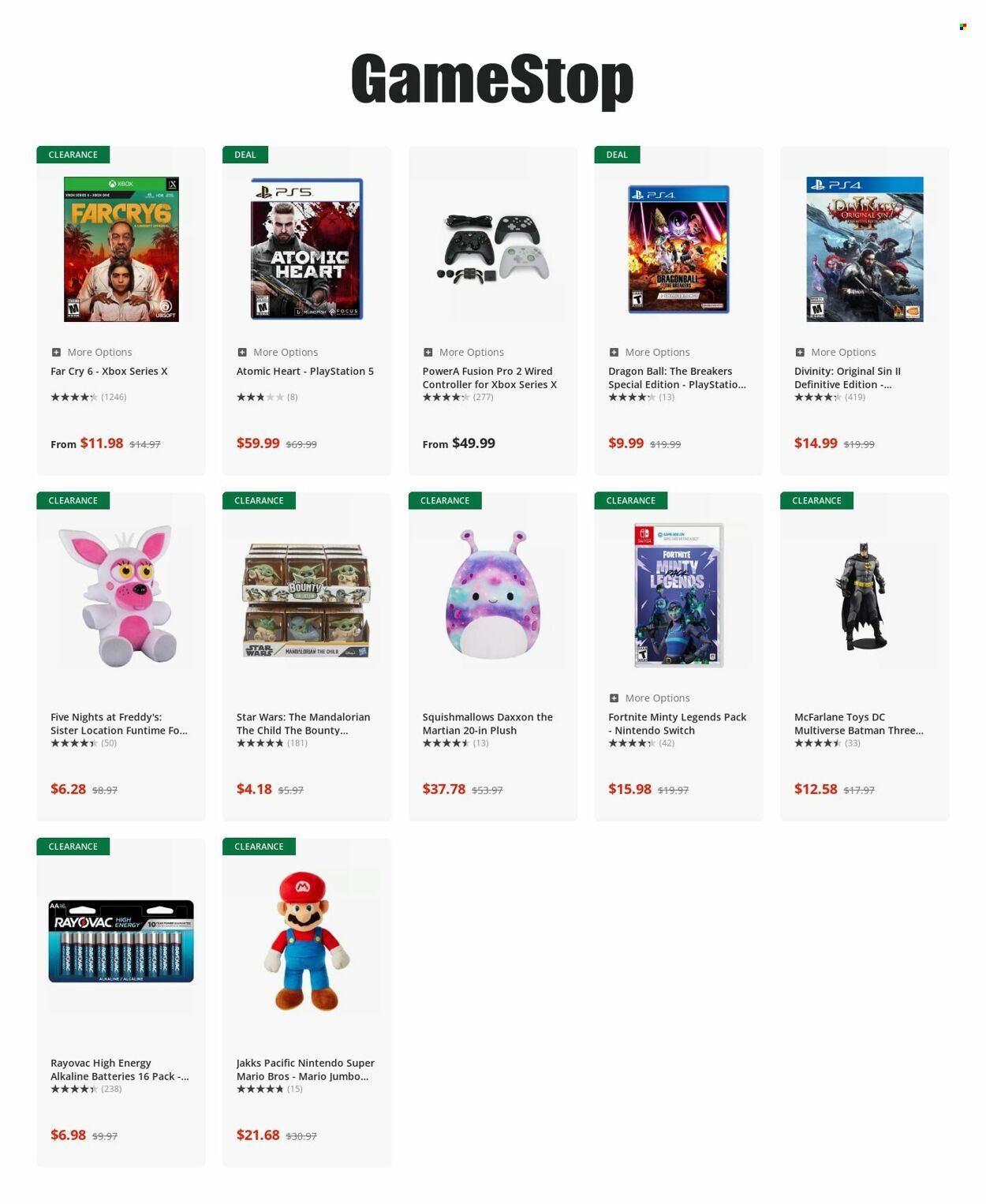 GameStop Weekly Ad Flyer Specials April 5 to April 11, 2023