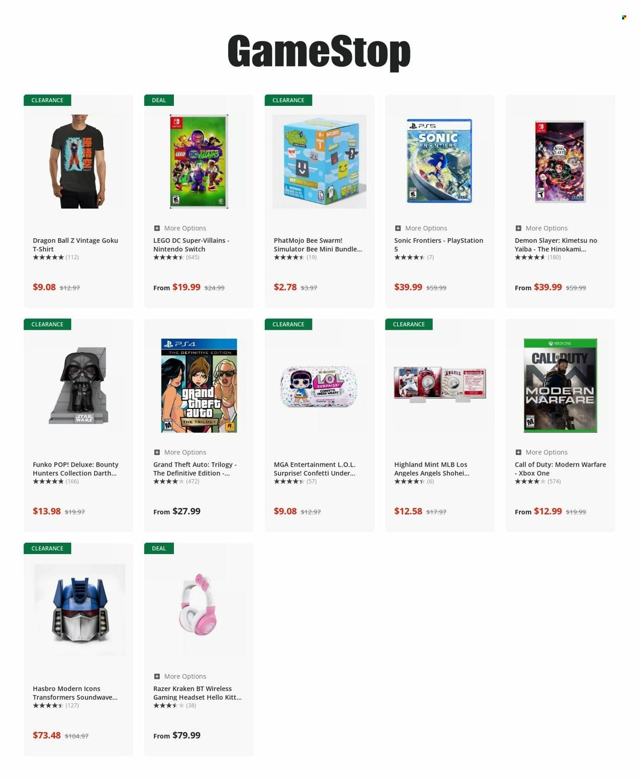 GameStop Weekly Ad Flyer Specials April 5 to April 11, 2023
