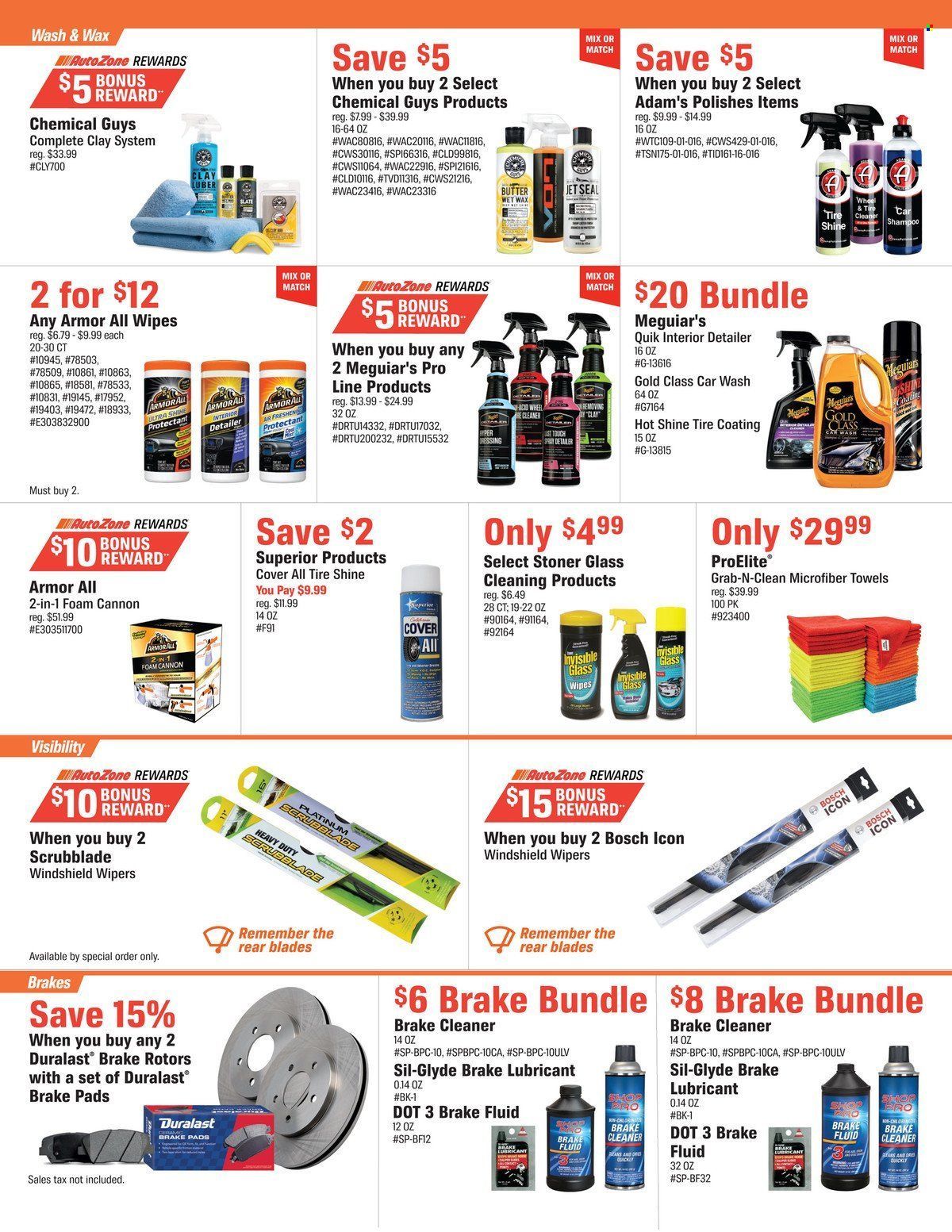 Autozone Weekly Ad Flyer Specials April 4 to May 1, 2023