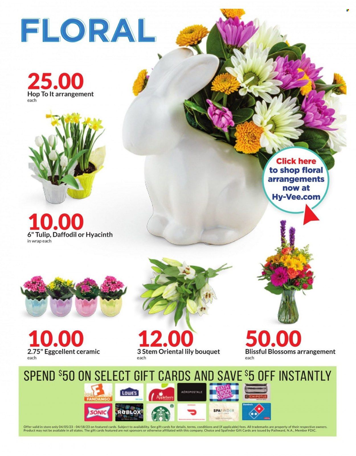 Hy-Vee (IA, IL, MN, MO, SD) Weekly Ad Flyer Specials April 5 to April 11, 2023