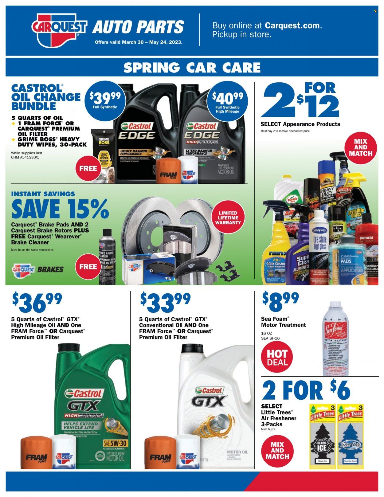 Carquest Weekly Ad Flyer Specials March 30 to May 24, 2023