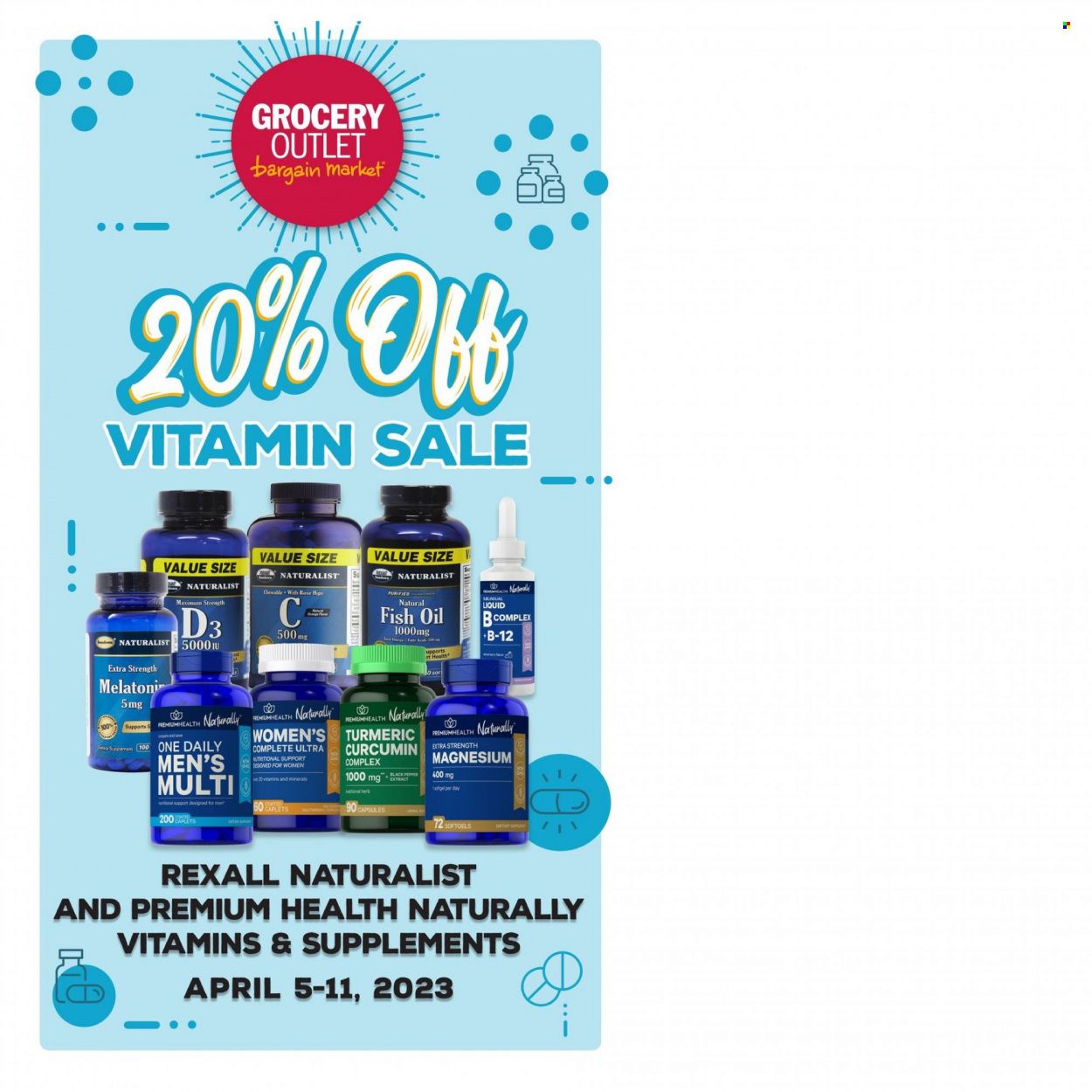 Grocery Outlet (CA, ID, OR, PA, WA) Weekly Ad Flyer Specials April 5 to April 11, 2023