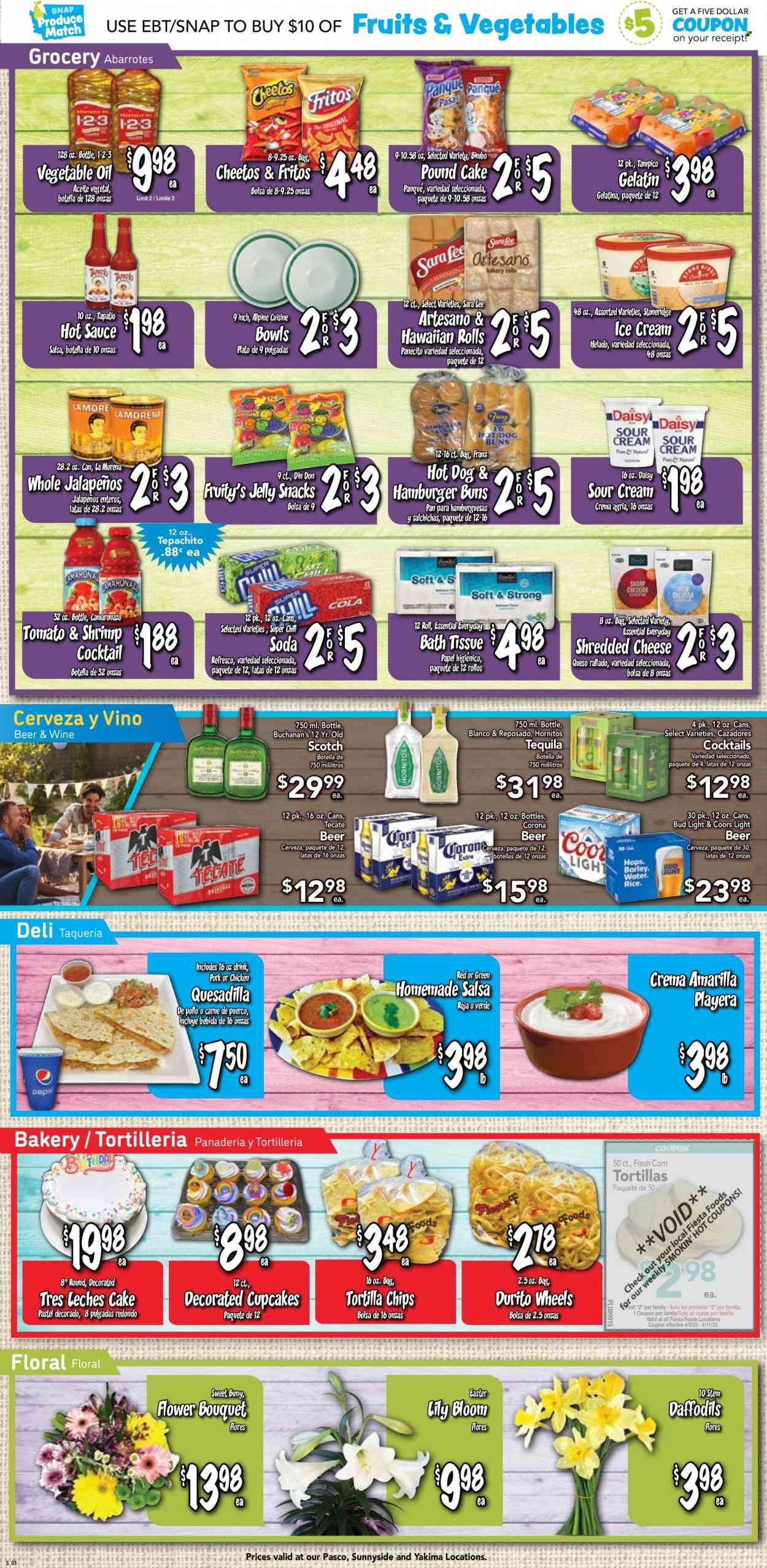 Fiesta Foods SuperMarkets (WA) Weekly Ad Flyer Specials April 5 to April 11, 2023