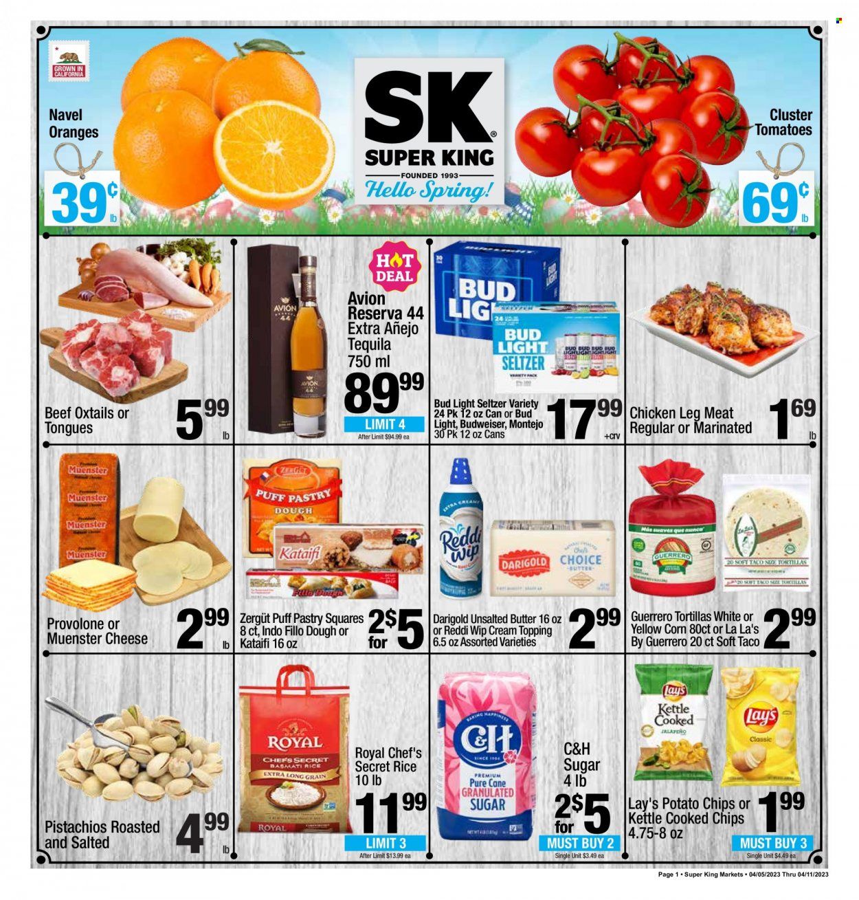 Super King Markets (CA) Weekly Ad Flyer Specials April 5 to April 11, 2023