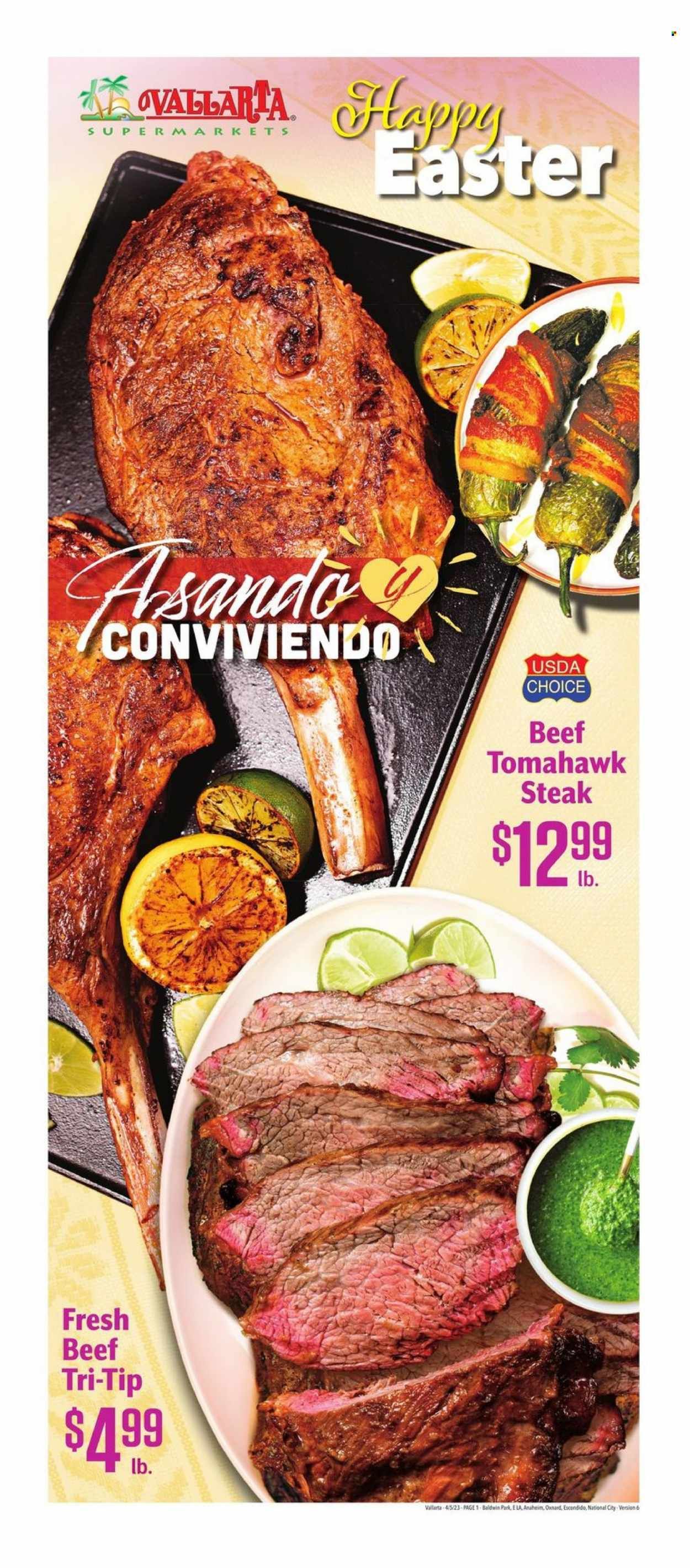 Vallarta (CA) Weekly Ad Flyer Specials April 5 to April 11, 2023