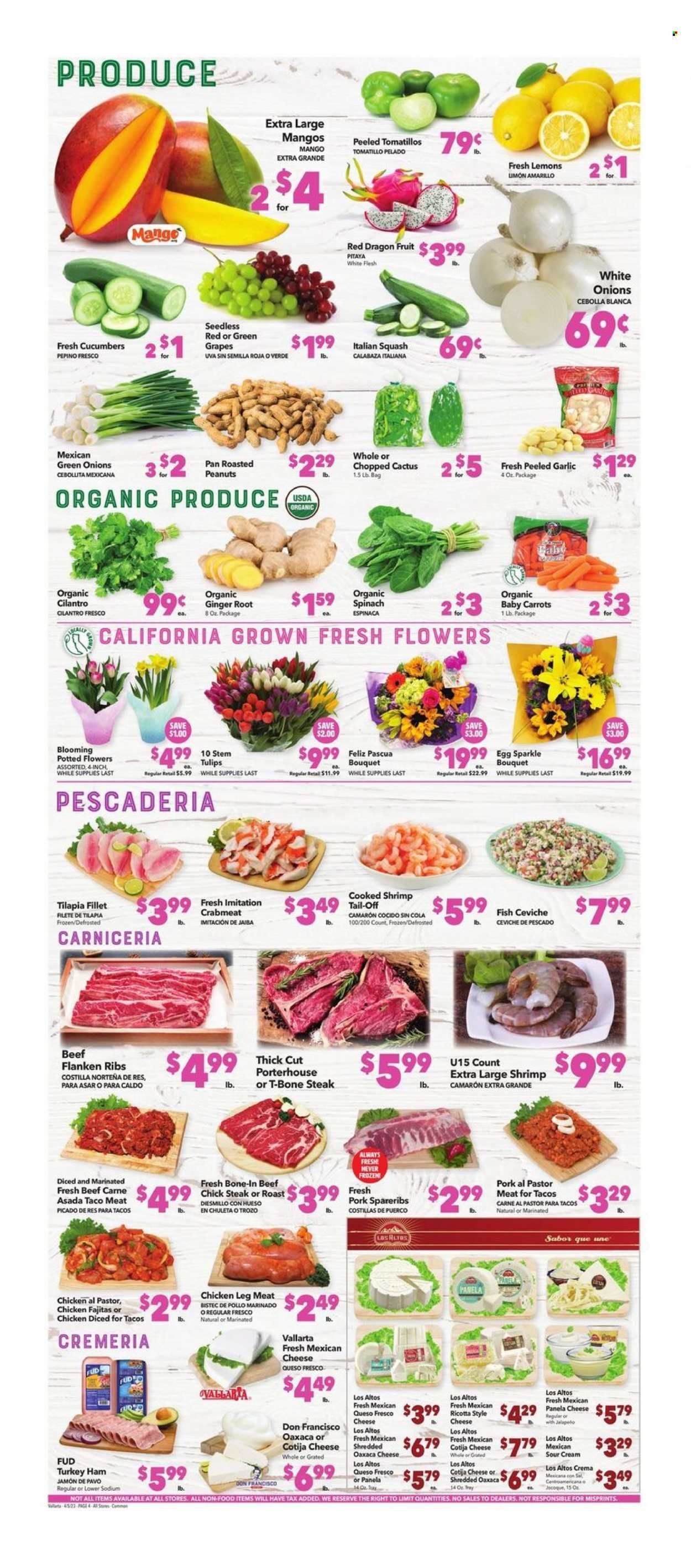 Vallarta (CA) Weekly Ad Flyer Specials April 5 to April 11, 2023