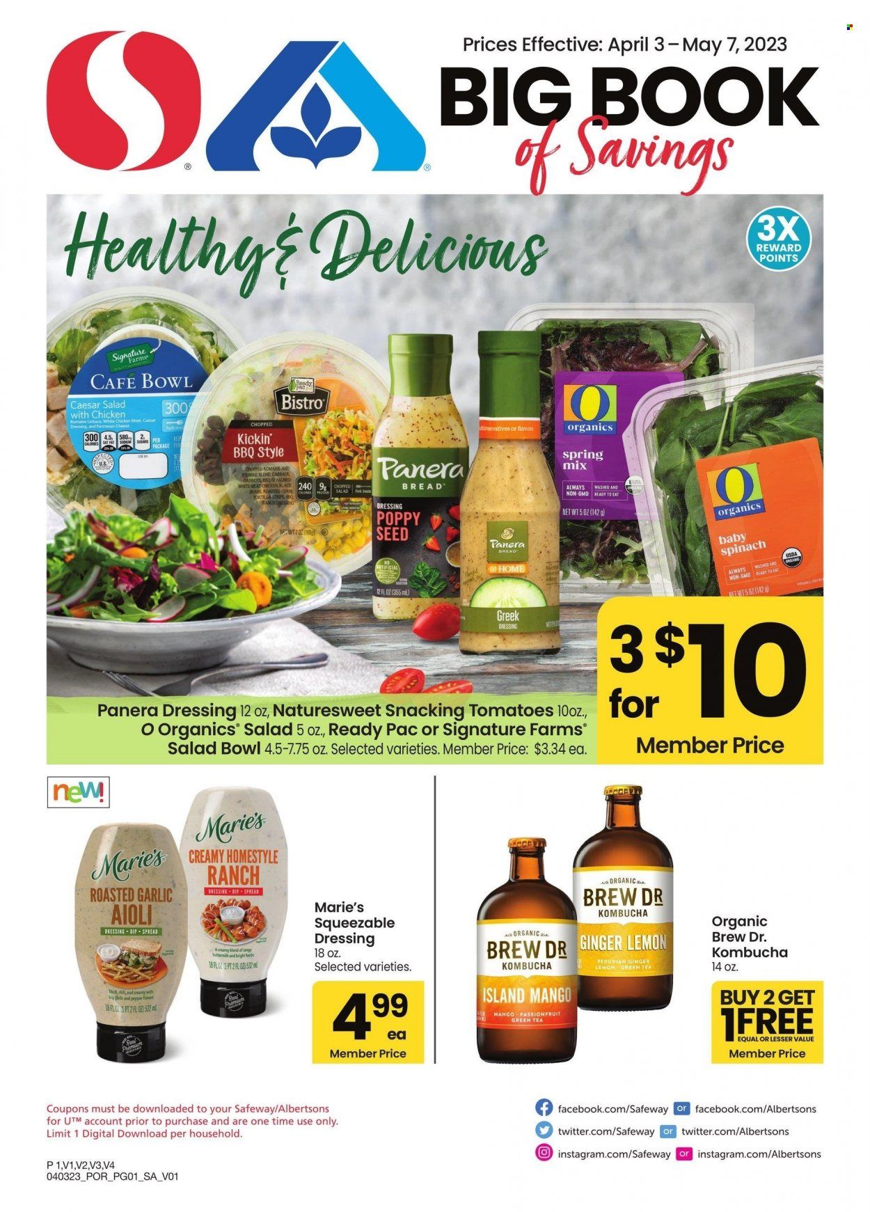 Safeway (OR, WA) Weekly Ad Flyer Specials April 3 to May 7, 2023