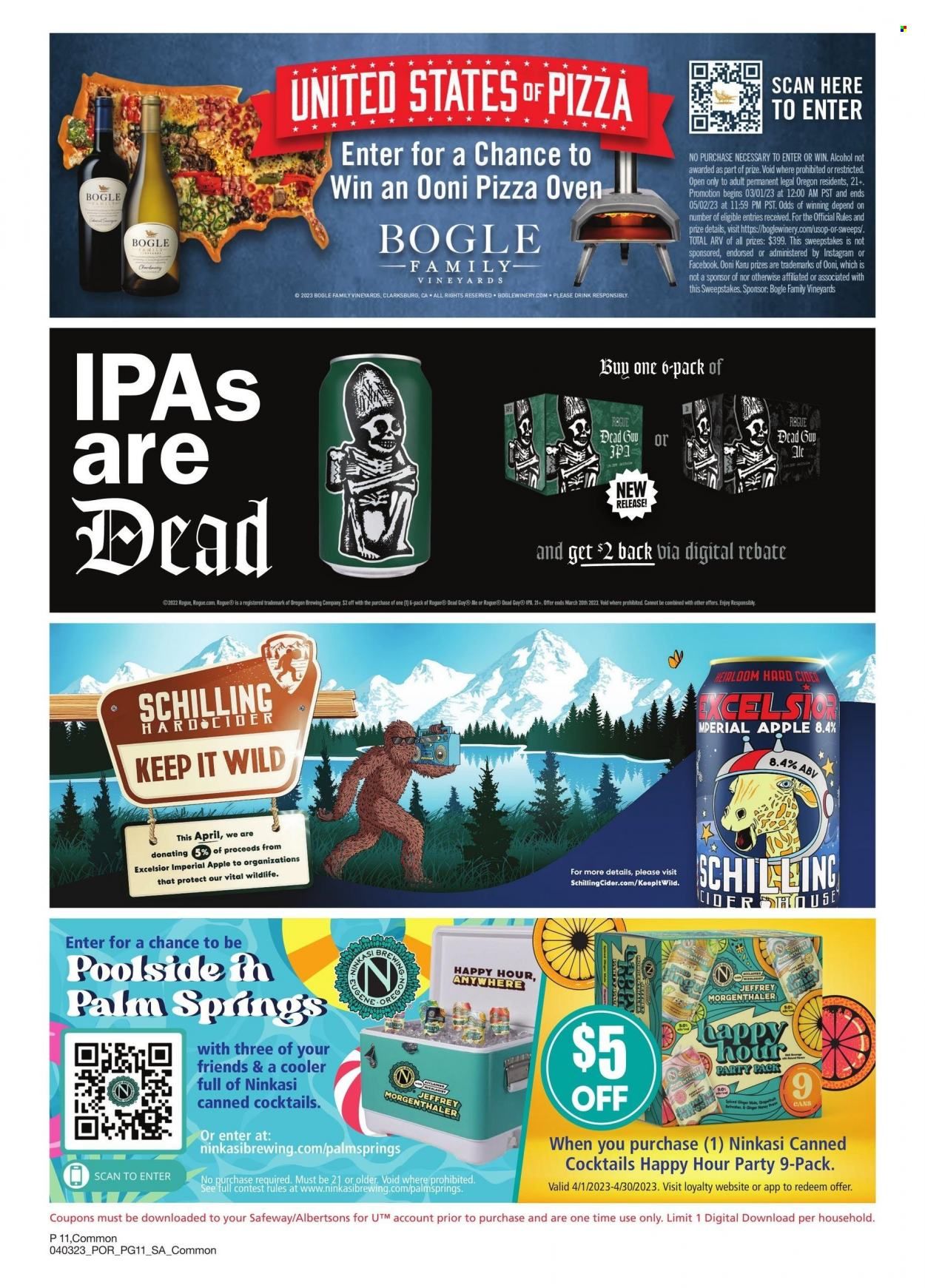 Safeway (OR, WA) Weekly Ad Flyer Specials April 3 to May 7, 2023