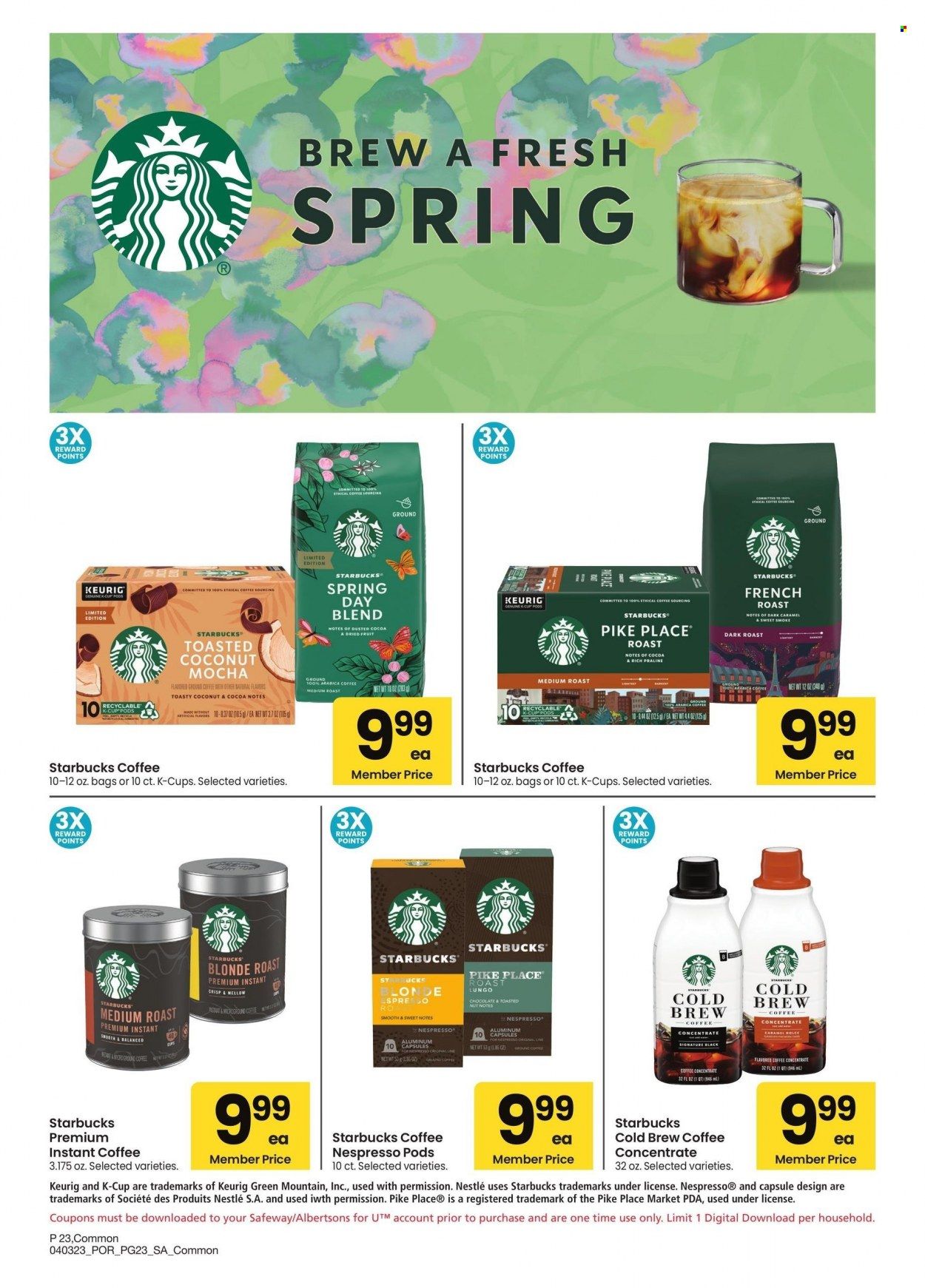 Safeway (OR, WA) Weekly Ad Flyer Specials April 3 to May 7, 2023