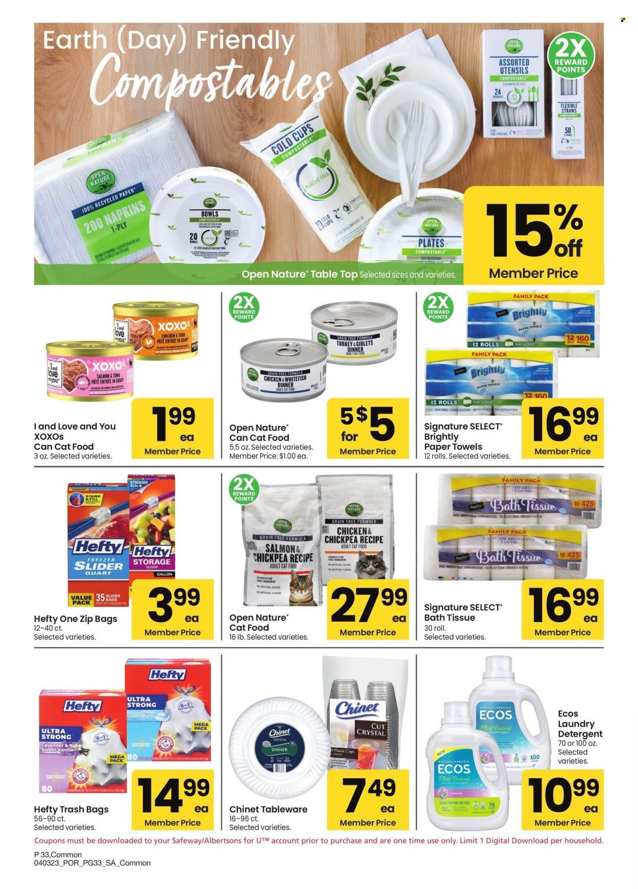 Safeway (OR, WA) Weekly Ad Flyer Specials April 3 to May 7, 2023