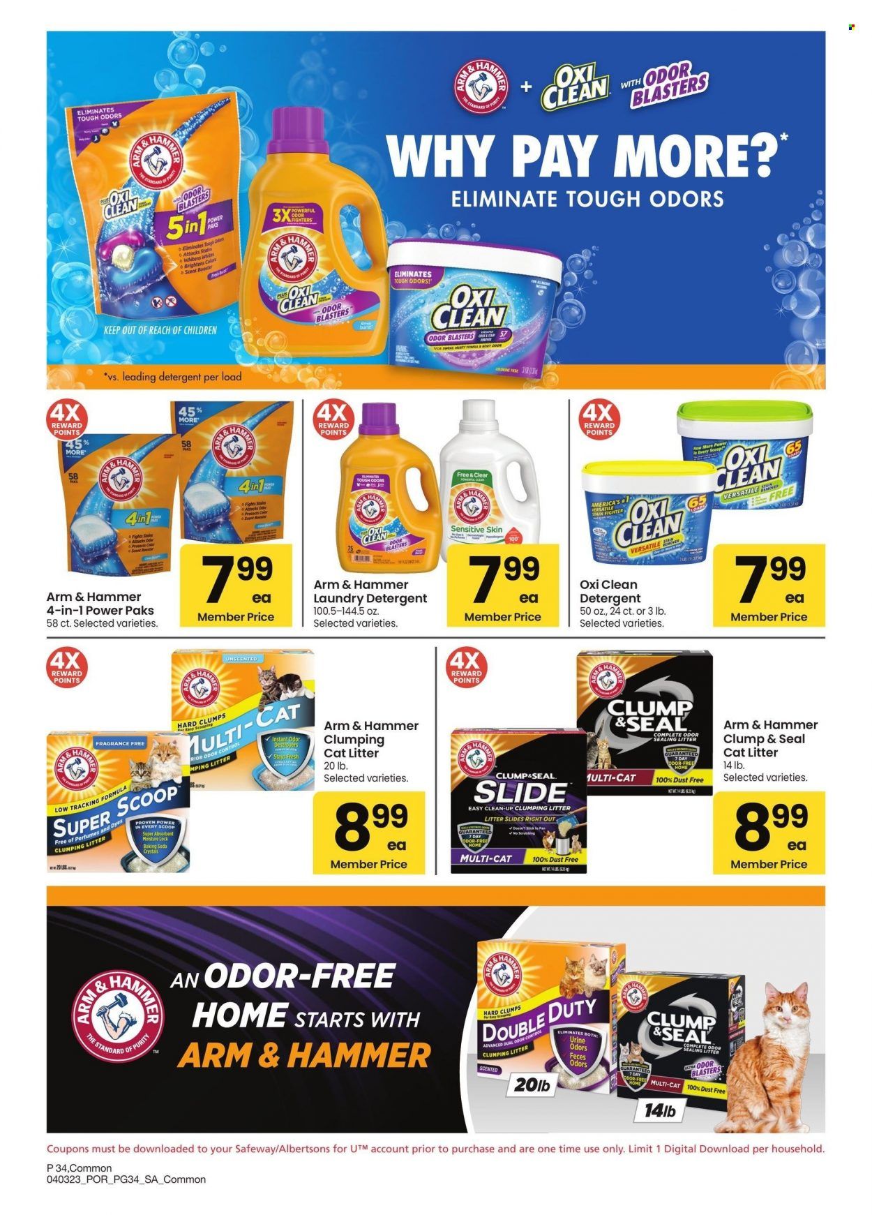 Safeway (OR, WA) Weekly Ad Flyer Specials April 3 to May 7, 2023