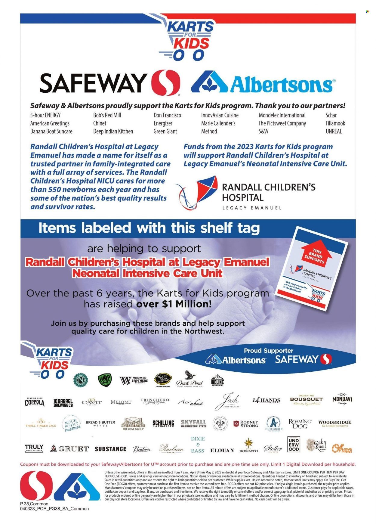 Safeway (OR, WA) Weekly Ad Flyer Specials April 3 to May 7, 2023