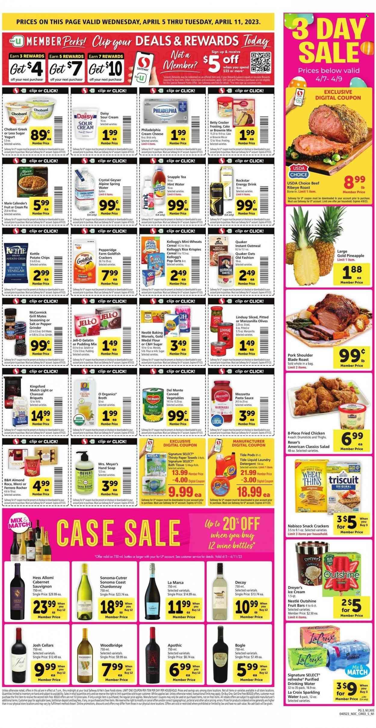 Safeway (CA) Weekly Ad Flyer Specials April 5 to April 11, 2023