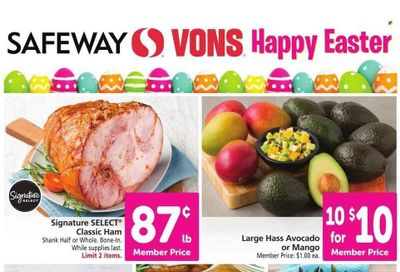 Safeway (CA) Weekly Ad Flyer Specials April 5 to April 11, 2023