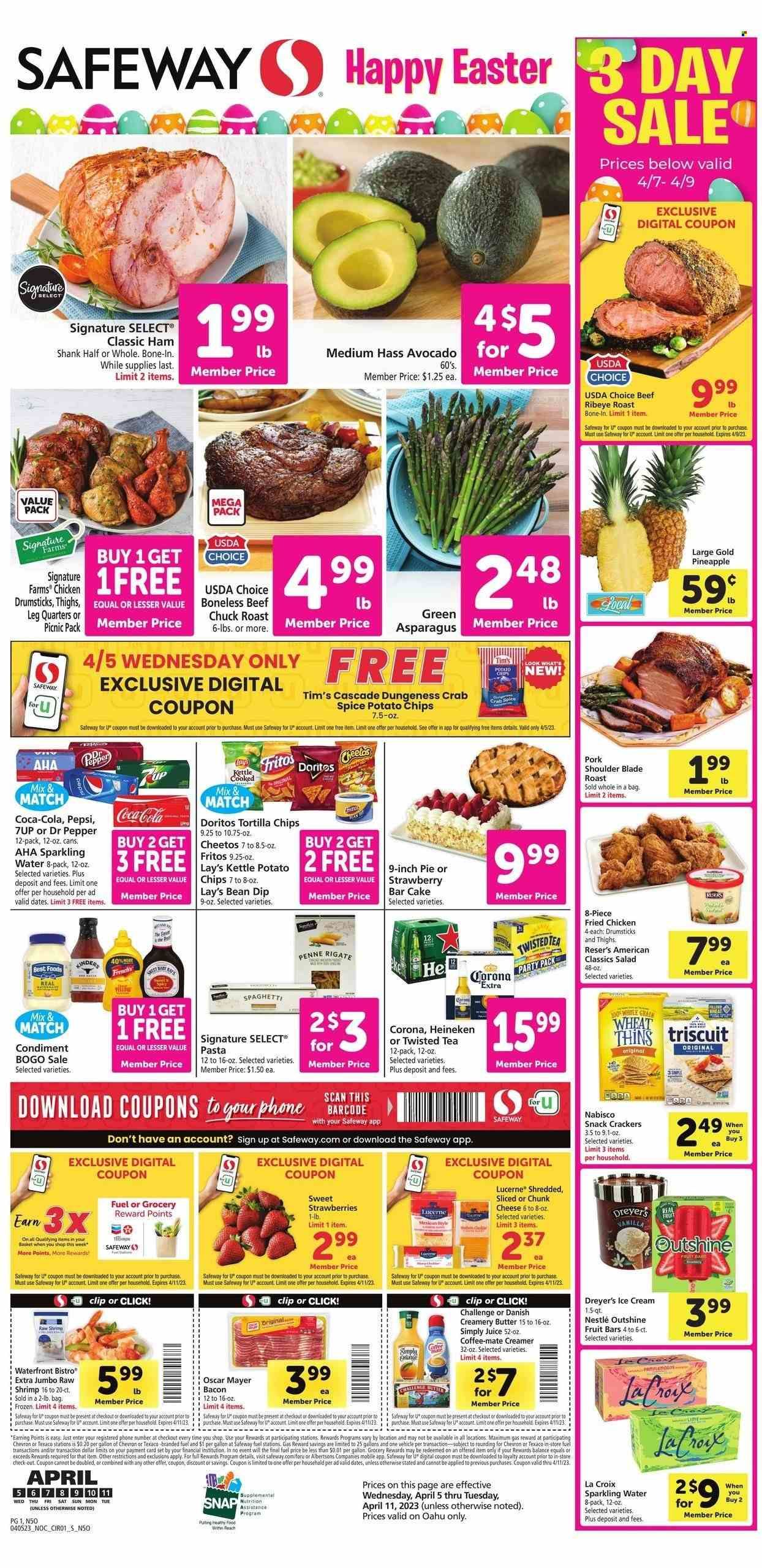 Safeway (HI) Weekly Ad Flyer Specials April 5 to April 11, 2023