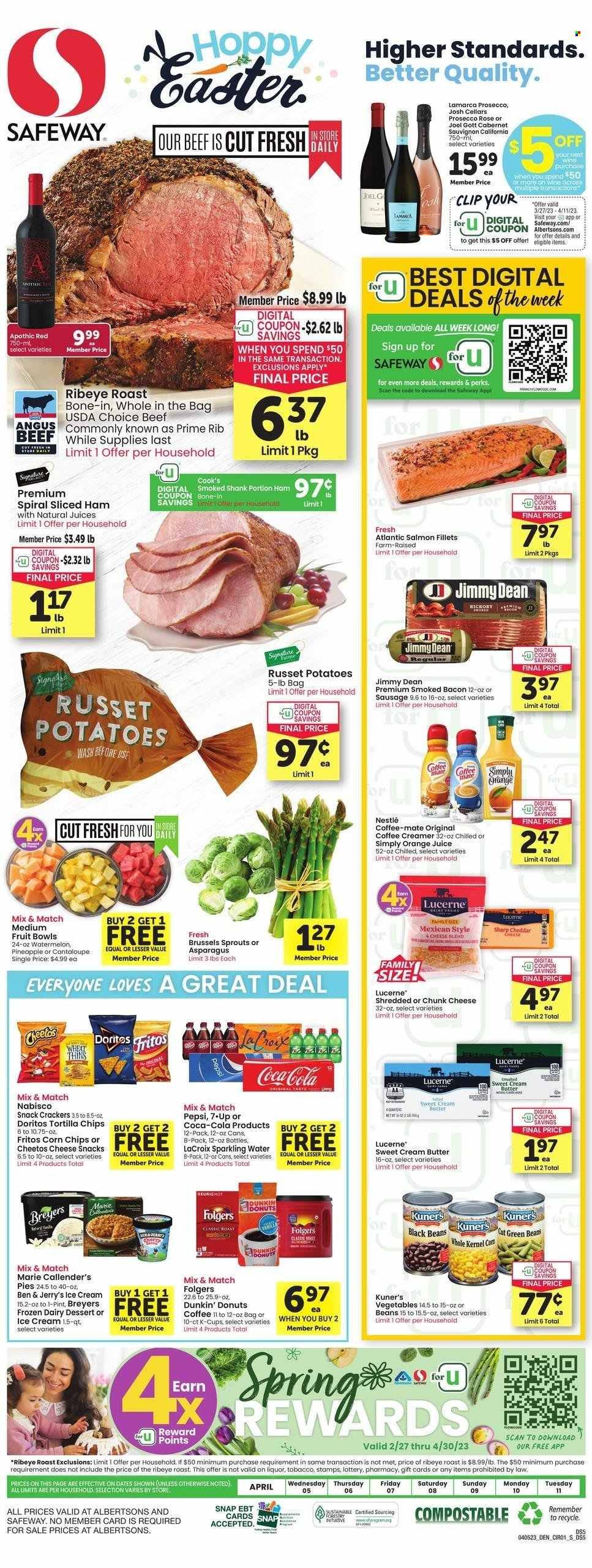 Safeway (SD) Weekly Ad Flyer Specials April 5 to April 11, 2023