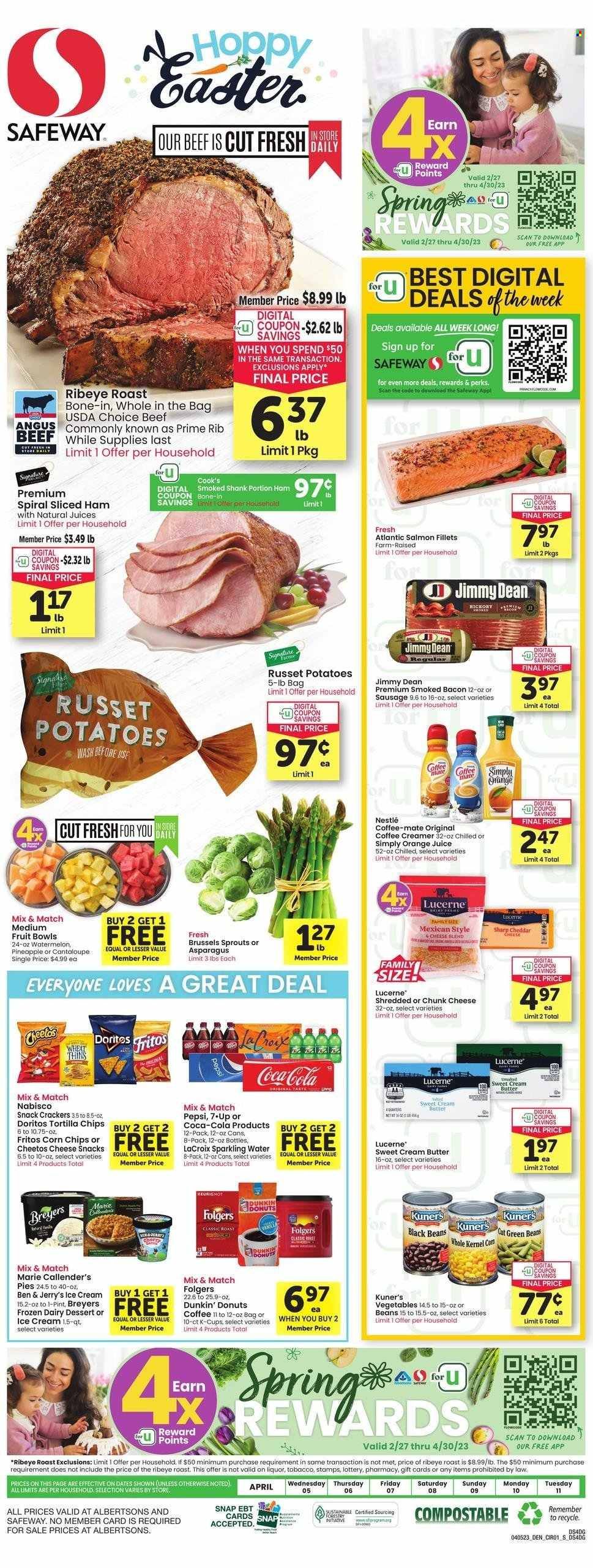 Safeway (WY) Weekly Ad Flyer Specials April 5 to April 11, 2023