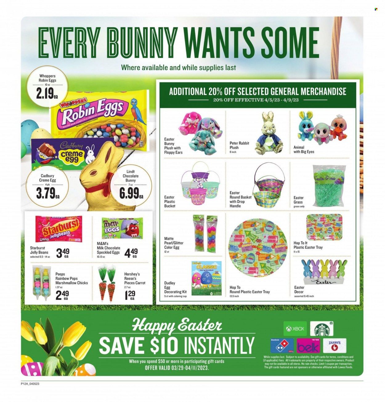 Lowes Foods (NC, SC) Weekly Ad Flyer Specials April 5 to April 11, 2023