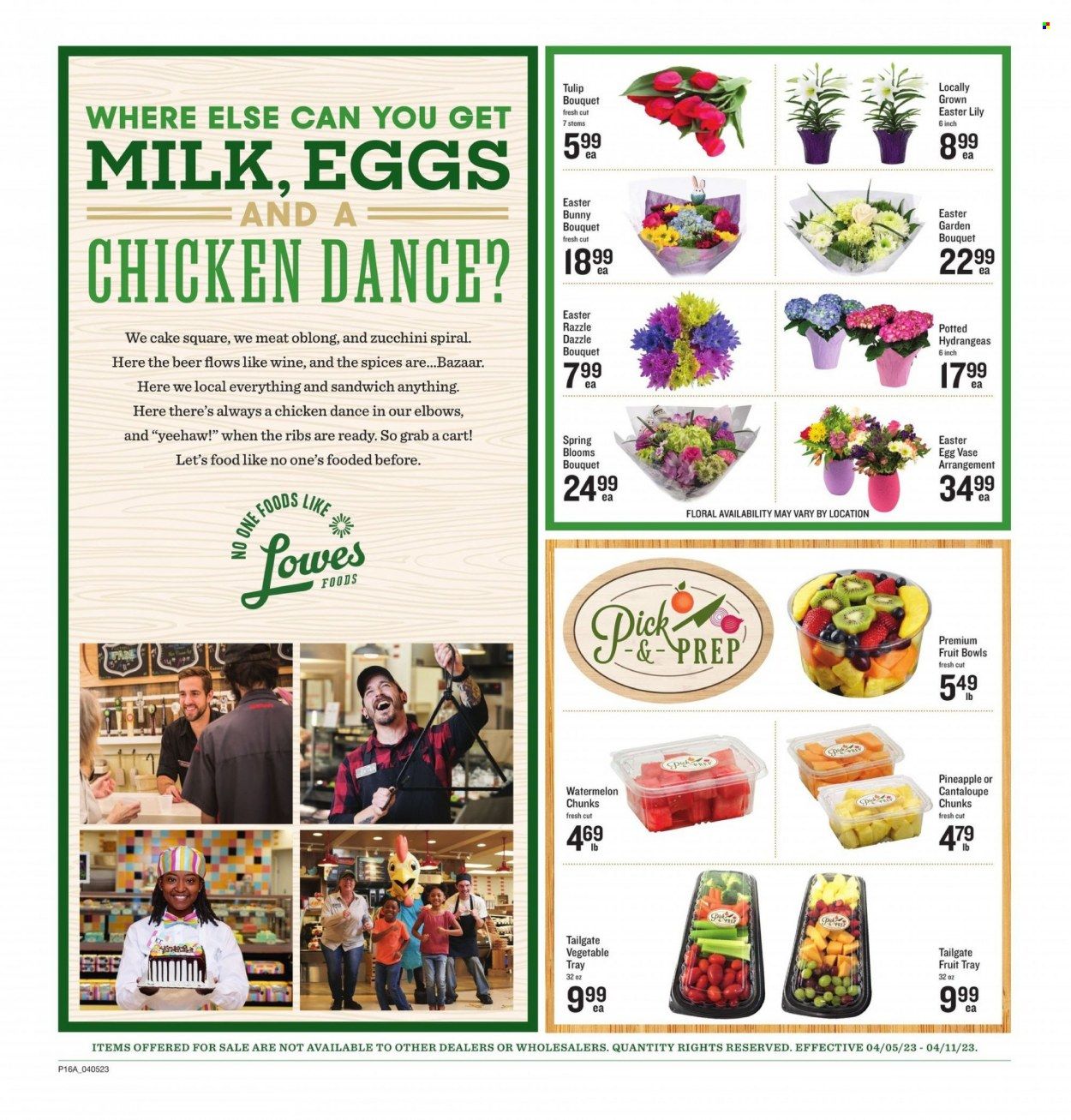 Lowes Foods (NC, SC) Weekly Ad Flyer Specials April 5 to April 11, 2023